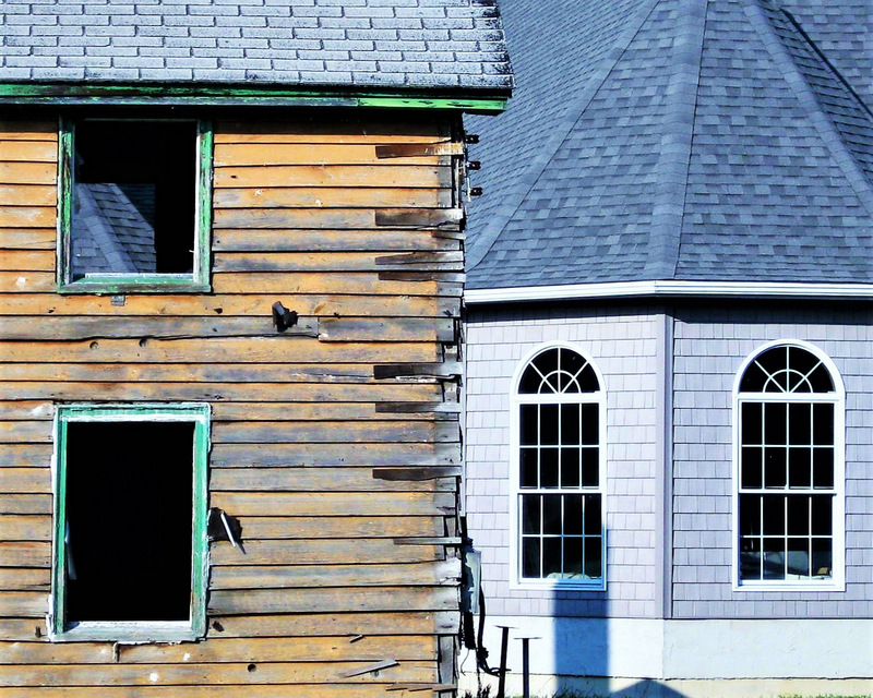 Old and new, Oak Orchard DE, Aug. 2011 NIH Camera Club